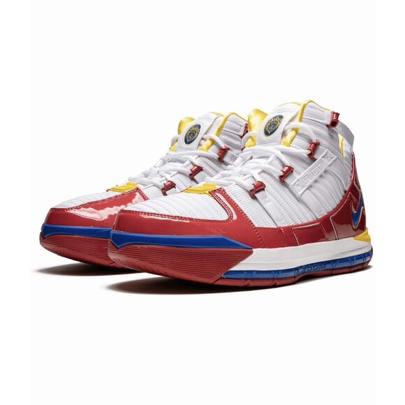 Nike Zoom LeBron 3 SuperBron Men’s Size 7.5 White Varsity Red AO2434-100